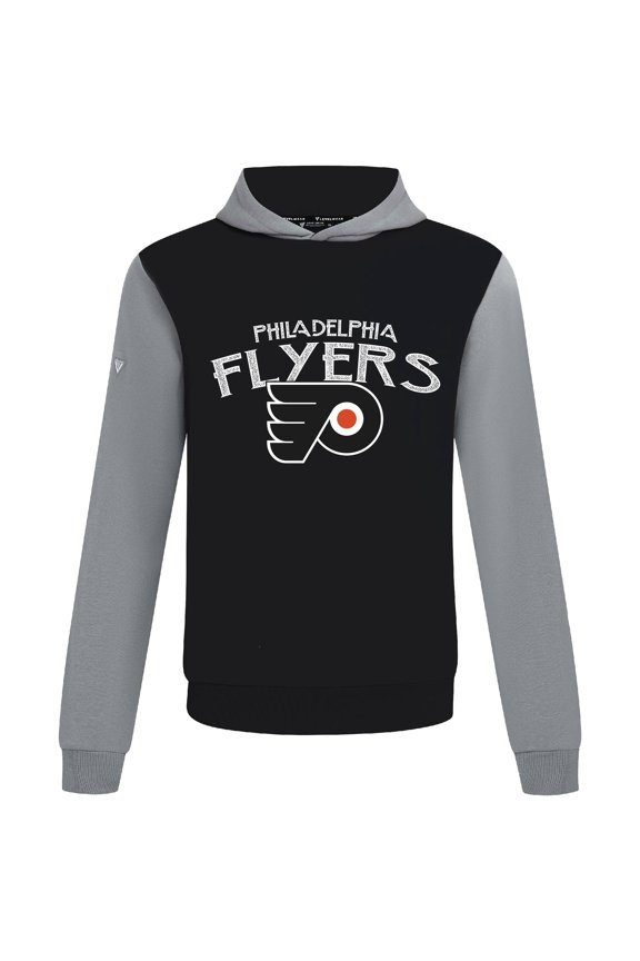 Men's Levelwear Black/Gray Philadelphia Flyers Ultimate Mission Pullover Hoodie