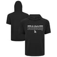 thumbnail image 1 of Men's Levelwear Black Los Angeles Dodgers Phase Vanguard Hoodie T-Shirt, 1 of 3