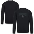 thumbnail image 1 of Men's Levelwear Black Los Angeles Dodgers Zane Darkmoon Pullover Sweatshirt, 1 of 3