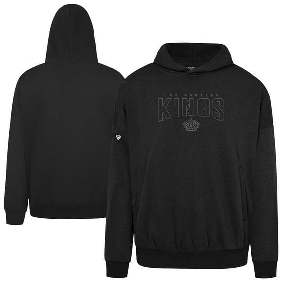 Men's Levelwear Black Los Angeles Kings Contact Darkmoon Pullover Hoodie