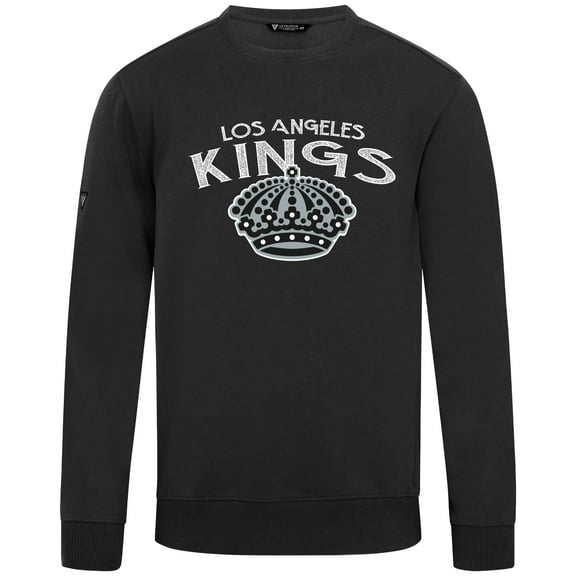 Men's Levelwear Black Los Angeles Kings Zane Mission Sweatshirt
