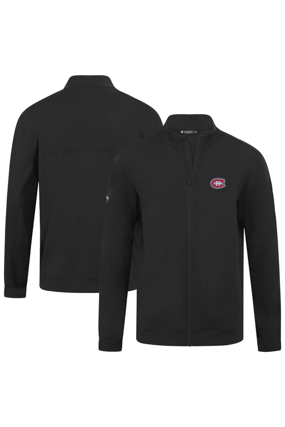 Men's Levelwear  Black Montreal Canadiens Alec Full-Zip Jacket