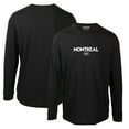 thumbnail image 1 of Men's Levelwear Black Montreal Canadiens Oscar City Capsule Long Sleeve T-Shirt, 1 of 3