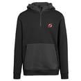 thumbnail image 1 of Men's Levelwear Black New Jersey Devils Chicane Insignia Core Half-Zip Pullover Hoodie, 1 of 1