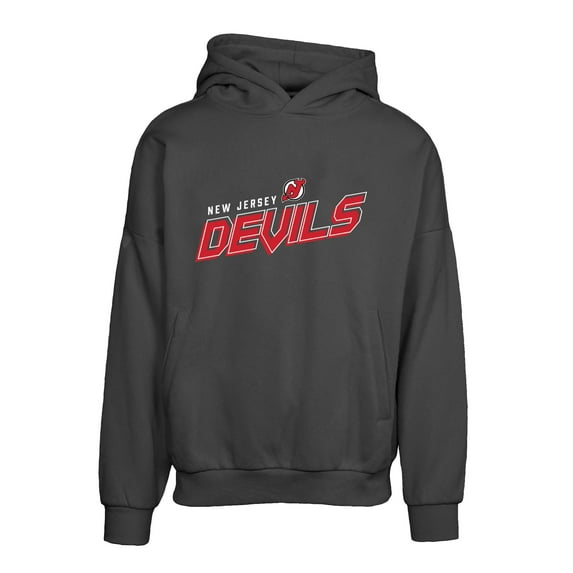 Men's Levelwear Black New Jersey Devils Contact Premier 2.0 Pullover Hoodie