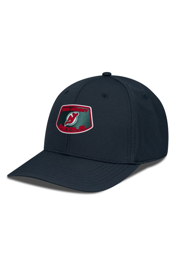 Men's Levelwear Black New Jersey Devils Retro Skylight Rise Flex Hat