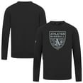 thumbnail image 1 of Men's Levelwear  Black Oakland Athletics Mandate Buckler Pullover, 1 of 3