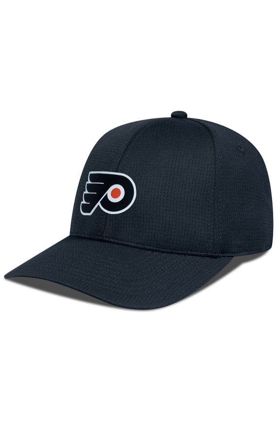 Men's Levelwear Black Philadelphia Flyers Zephyr Adjustable Hat