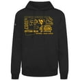 thumbnail image 1 of Men's Levelwear  Black Pittsburgh Penguins Podium Campaign Pullover Hoodie, 1 of 1