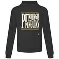 thumbnail image 1 of Men's Levelwear  Black Pittsburgh Penguins Relay Powerhouse Pullover Hoodie, 1 of 1