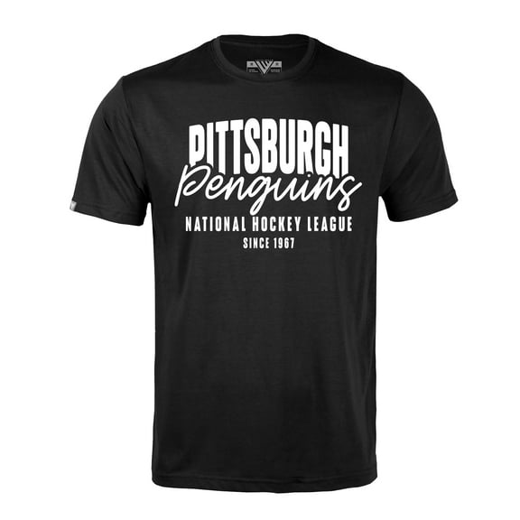 Men's Levelwear  Black Pittsburgh Penguins  Richmond Response T-Shirt