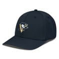 thumbnail image 1 of Men's Levelwear Black Pittsburgh Penguins Rise Flex Hat, 1 of 4
