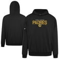 thumbnail image 1 of Men's Levelwear  Black San Diego Padres Contact Carve Hoodie, 1 of 3
