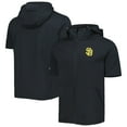 thumbnail image 1 of Men's Levelwear Black San Diego Padres Recruit Full-Zip Short Sleeve Hoodie, 1 of 3