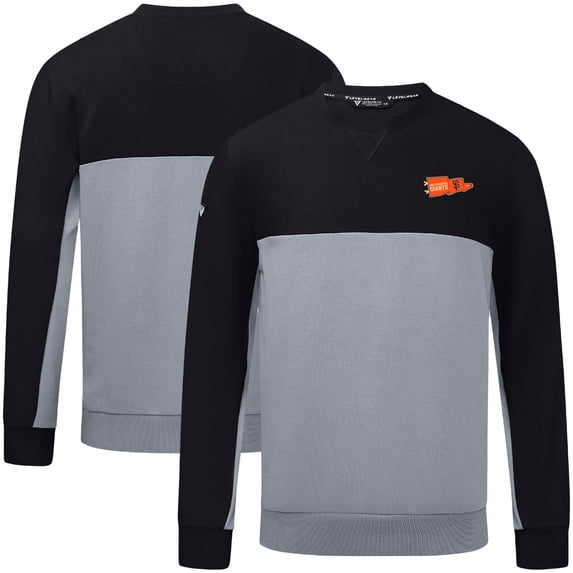 Men's Levelwear Black San Francisco Giants Legacy Rafters Pullover Sweatshirt