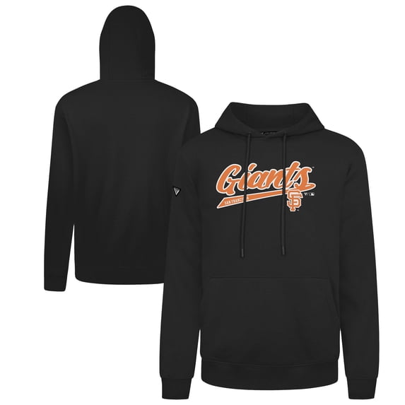 Men's-Levelwear Black San Francisco Giants Podium Fleece Pullover Hoodie