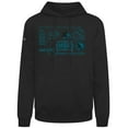 thumbnail image 1 of Men's Levelwear  Black San Jose Sharks Podium Campaign Pullover Hoodie, 1 of 1