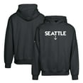 thumbnail image 1 of Men's Levelwear Black Seattle Kraken Contact City Capsule Pullover Hoodie, 1 of 3