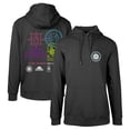 thumbnail image 1 of Men's Levelwear Black Seattle Mariners Podium Vintage Pullover Hoodie, 1 of 3