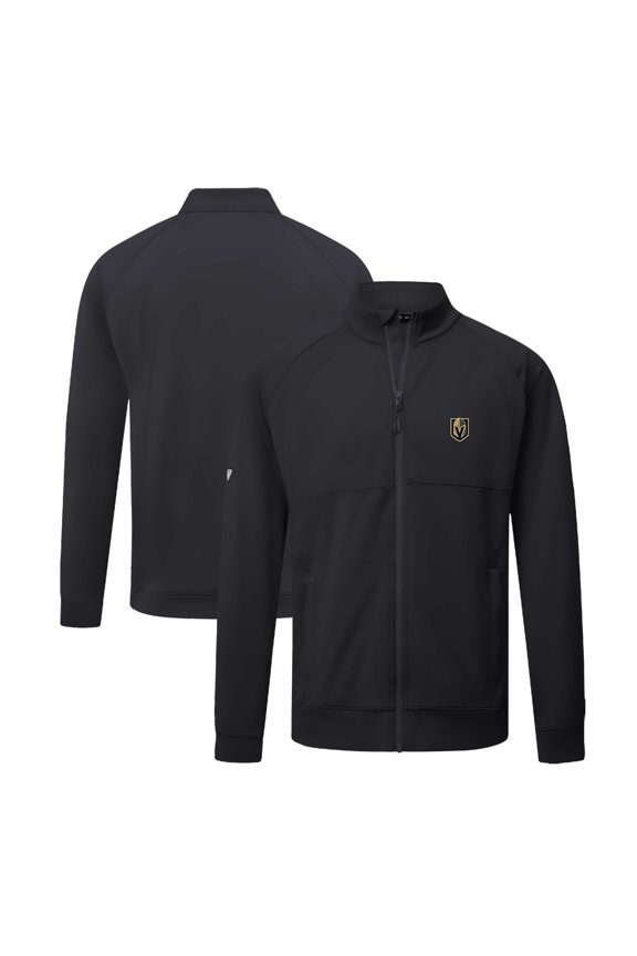 Men's Levelwear Black Vegas Golden Knights Form Insignia Core Full-Zip Jacket