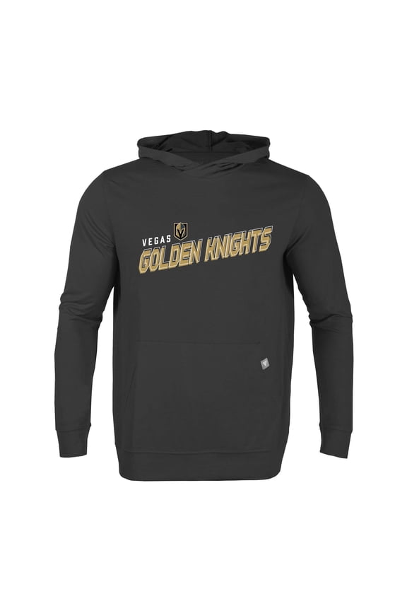 Men's Levelwear Black Vegas Golden Knights Relay Premier 2.0 Pullover Hoodie