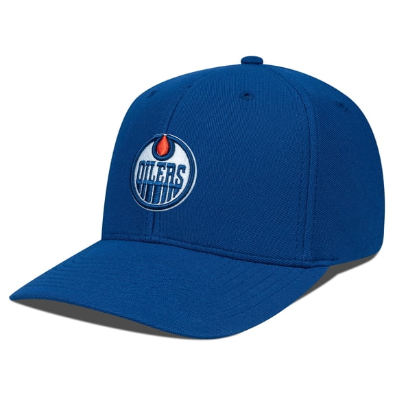Men's Levelwear Blue Edmonton Oilers Fusion Lefty Cap