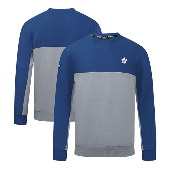 Men's Levelwear Blue/Gray Toronto Maple Leafs Legacy Insignia Core Sweatshirt