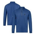 thumbnail image 1 of Men's Levelwear Blue St. Louis Blues Theory Insignia Core Quarter-Zip Pullover Top, 1 of 3