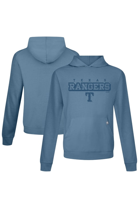 Men's Levelwear Blue Texas Rangers Relay Hoodie