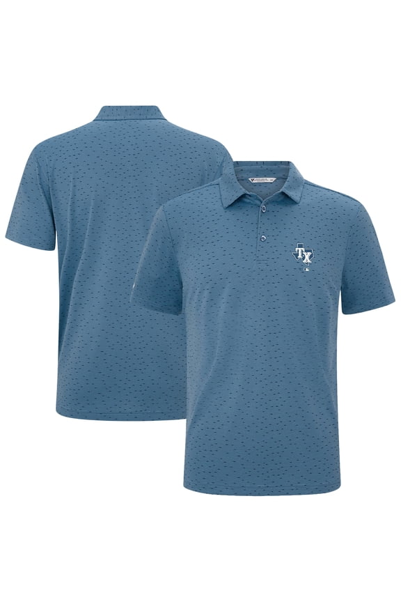 Men's Levelwear Blue Texas Rangers Trail Polo