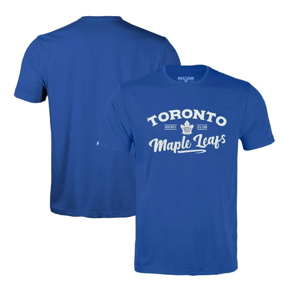 Men's Levelwear Blue Toronto Maple Leafs Richmond Ice Wall T-Shirt