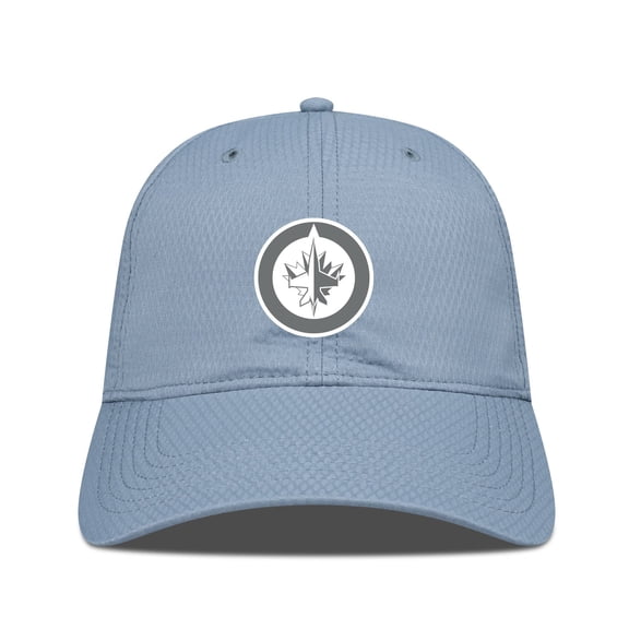 Men's Levelwear Blue Winnipeg Jets Matrix Slate & Snow Unstructured Adjustable Hat