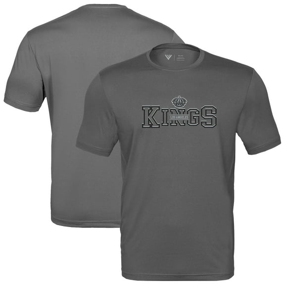 Men's Levelwear Charcoal Los Angeles Kings Anthem Journey Performance T-Shirt
