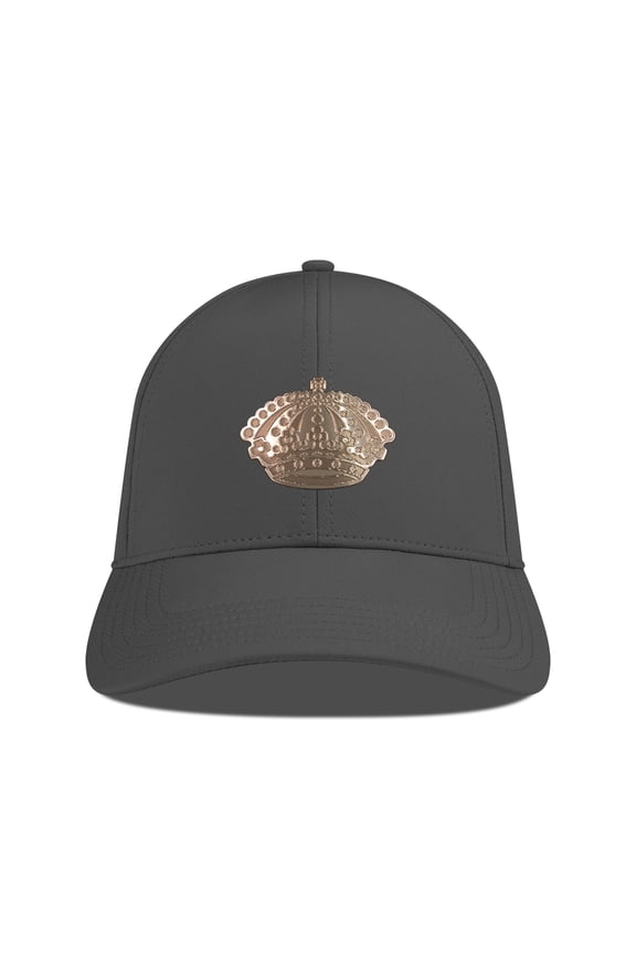Men's Levelwear Charcoal Los Angeles Kings Ascend Copper Insignia Vented Adjustable Hat