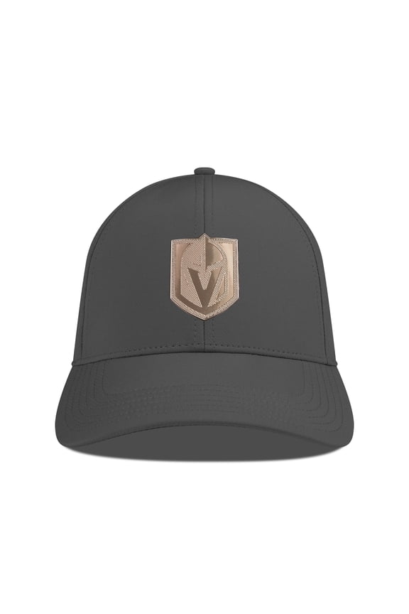 Men's Levelwear Charcoal Vegas Golden Knights Ascend Copper Insignia Vented Adjustable Hat