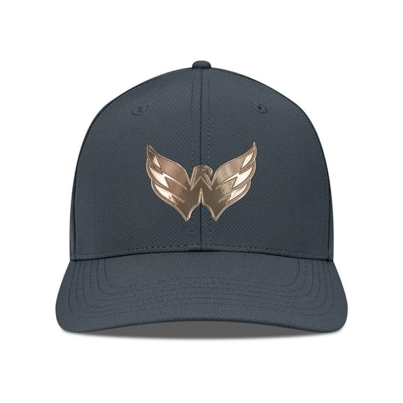 Men's Levelwear Charcoal Washington Capitals Rise Copper Insignia Flex Hat