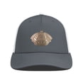 thumbnail image 1 of Men's Levelwear Charcoal/White Los Angeles Kings Signal Copper Insignia Trucker Adjustable Hat, 1 of 3