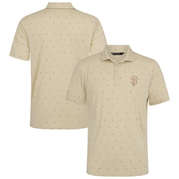Men's-Levelwear  Cream San Francisco Giants Vision Polo