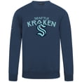 thumbnail image 1 of Men's Levelwear  Deep Sea Blue Seattle Kraken  Zane Mission Sweatshirt, 1 of 1