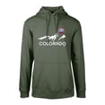 thumbnail image 1 of Men's Levelwear Forest Green Colorado Rockies City Connect Podium Core Logo Pullover Hoodie, 1 of 1