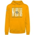 thumbnail image 1 of Men's Levelwear  Gold Nashville Predators Podium Powerhouse Pullover Hoodie, 1 of 1