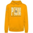 thumbnail image 1 of Men's Levelwear  Gold Pittsburgh Penguins Podium Powerhouse Pullover Hoodie, 1 of 1