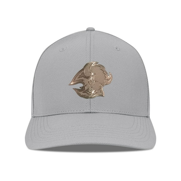 Men's Levelwear Gray Buffalo Sabres Rise Copper Insignia Flex Hat