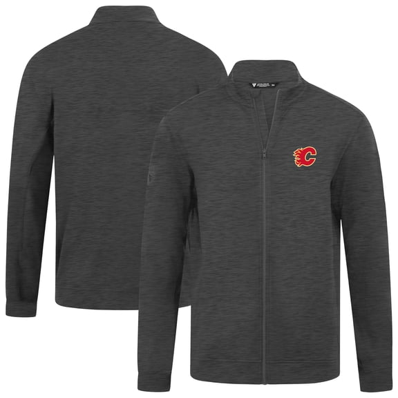 Men's Levelwear  Gray Calgary Flames Alec Full-Zip Jacket
