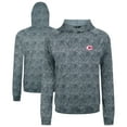 thumbnail image 1 of Men's Levelwear  Gray Cincinnati Reds Albatross Raglan Hoodie, 1 of 3