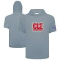thumbnail image 1 of Men's Levelwear Gray Cleveland Guardians 2025 Spring Training Phase Hoodie T-Shirt, 1 of 3