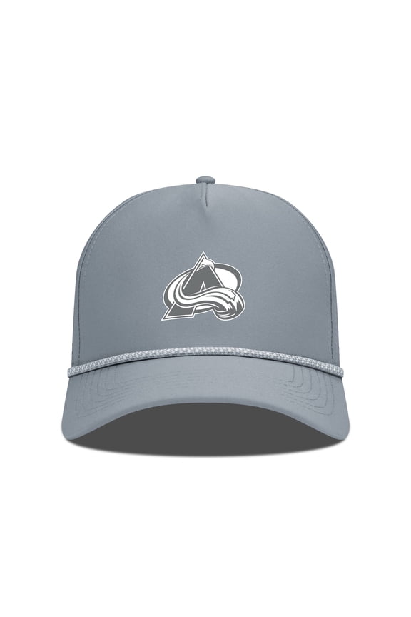 Men's Levelwear Gray Colorado Avalanche Gordon Slate & Snow Rope Adjustable Hat