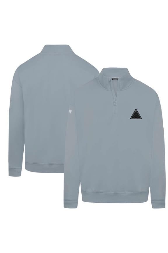Men's Levelwear Gray Colorado Avalanche Murray Nightfall Quarter-Zip Jacket