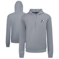 thumbnail image 1 of Men's Levelwear Gray Colorado Avalanche Technic Quarter-Zip Pullover Hoodie, 1 of 3
