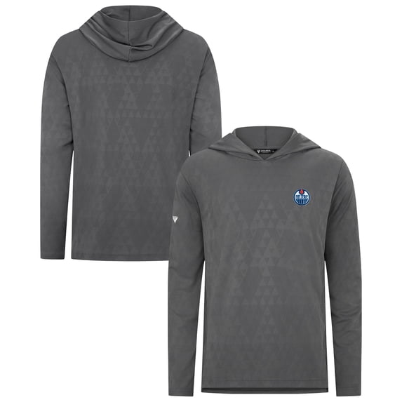 Men's Levelwear Gray Edmonton Oilers Spike Hoodie